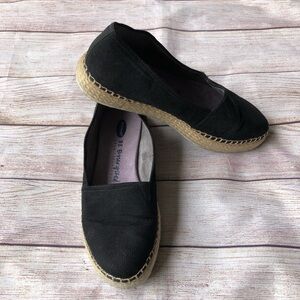 Dr. Scholl's Women's Espadrille Loafers Black Size 6